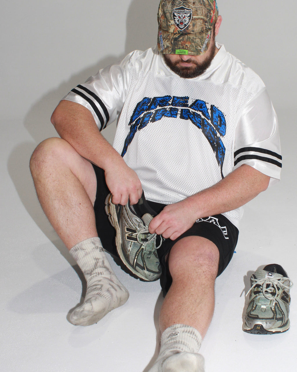 BREAD WINNER MESH WHT/BLU