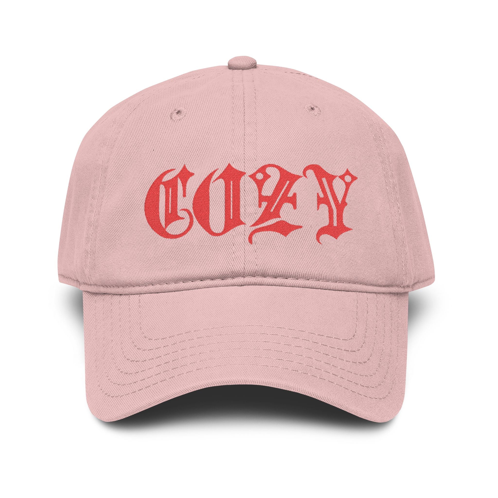 COZY EMBROIDERY CAP