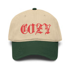 COZY EMBROIDERY CAP