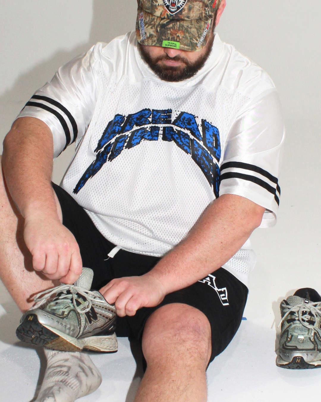 BREAD WINNER MESH WHT/BLU