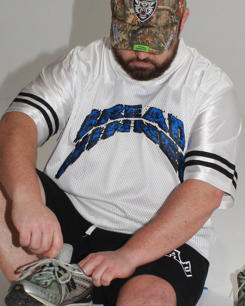 BREAD WINNER MESH WHT/BLU
