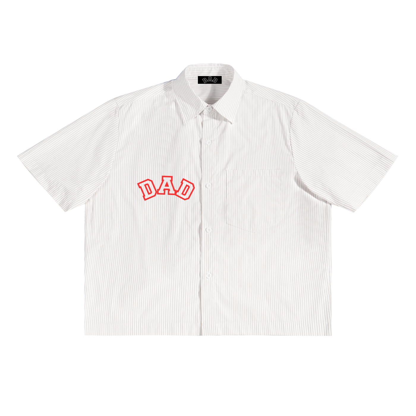 casual,daily,essential,outdoor,button,striped,smart,boxy,loose,unisex