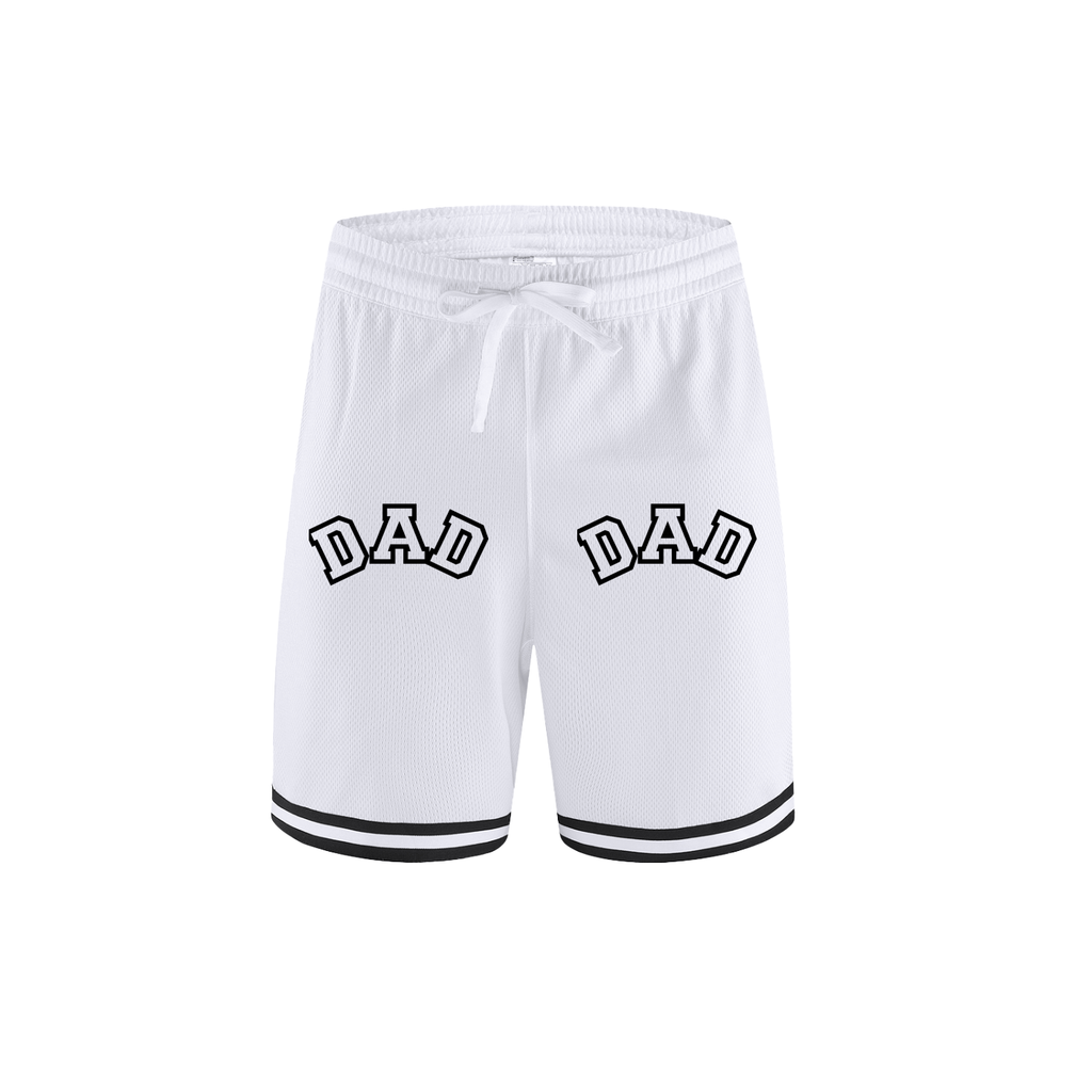 BASKETBALL SHORTS (WHT)