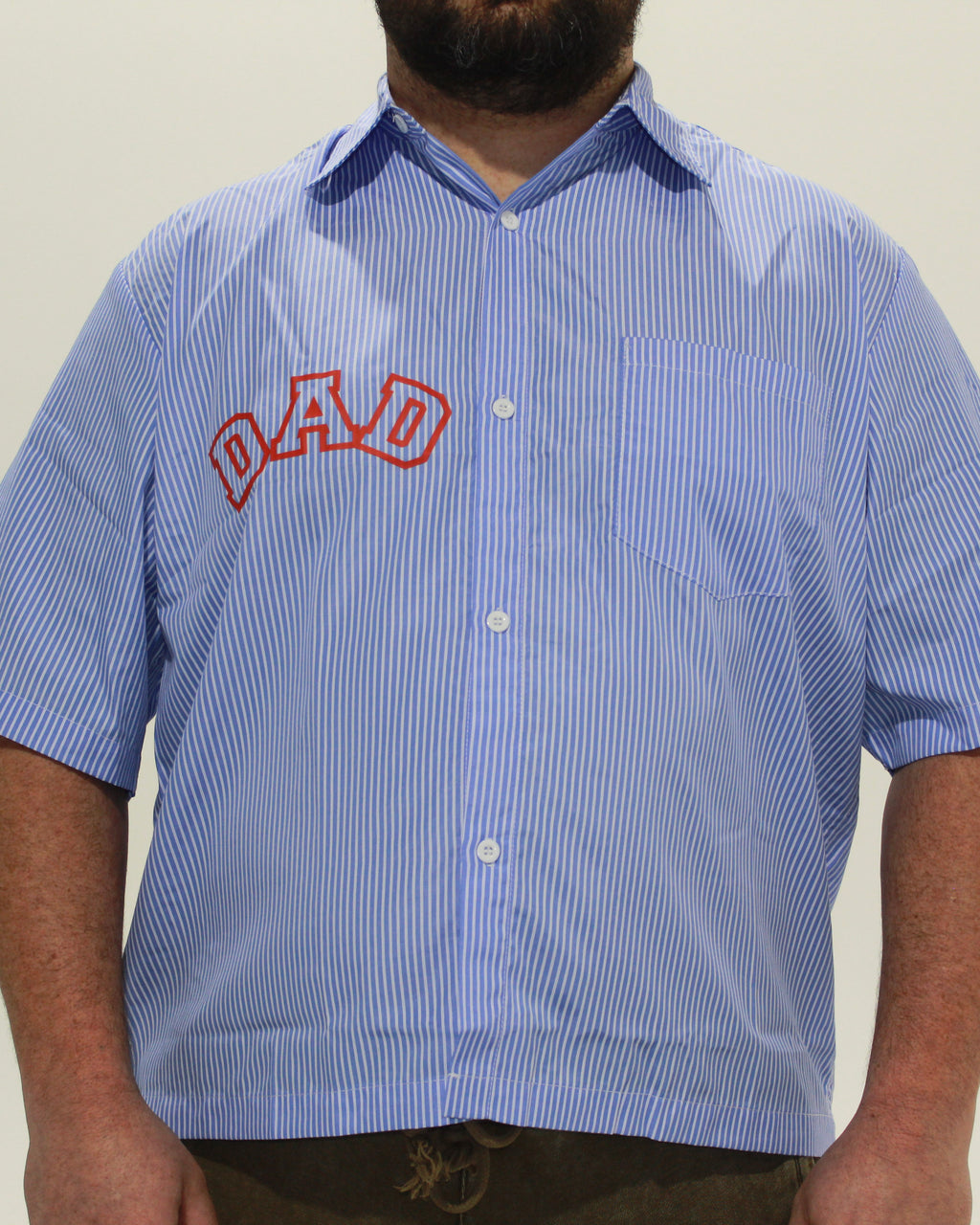 DAD STRIPED BUTTON