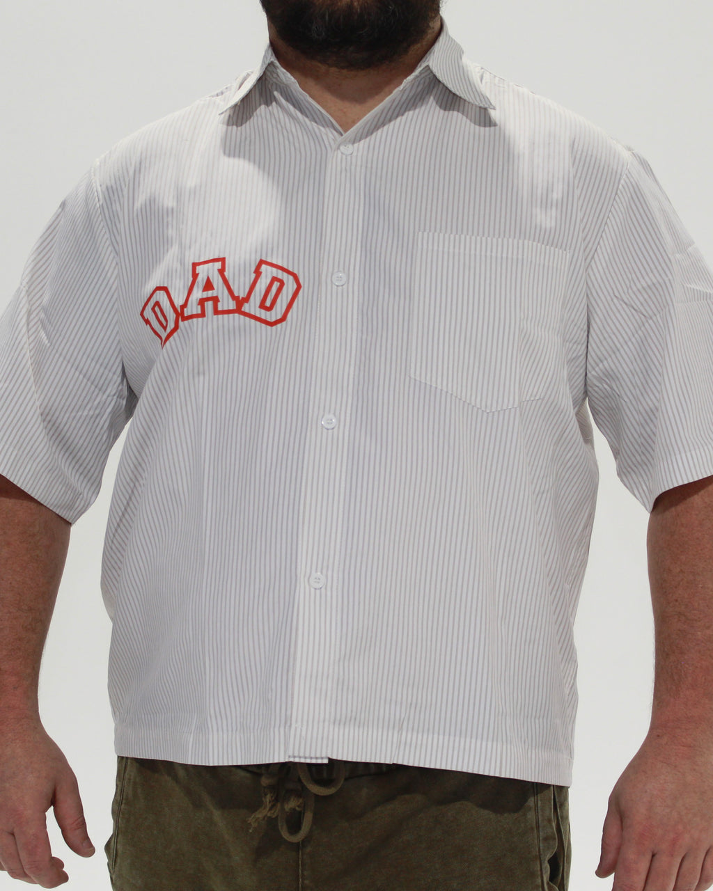 DAD STRIPED BUTTON