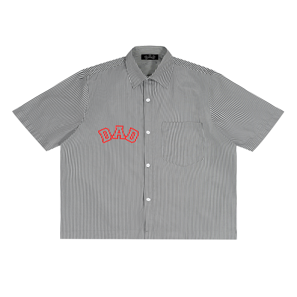 casual,daily,essential,outdoor,button,striped,smart,boxy,loose,unisex
